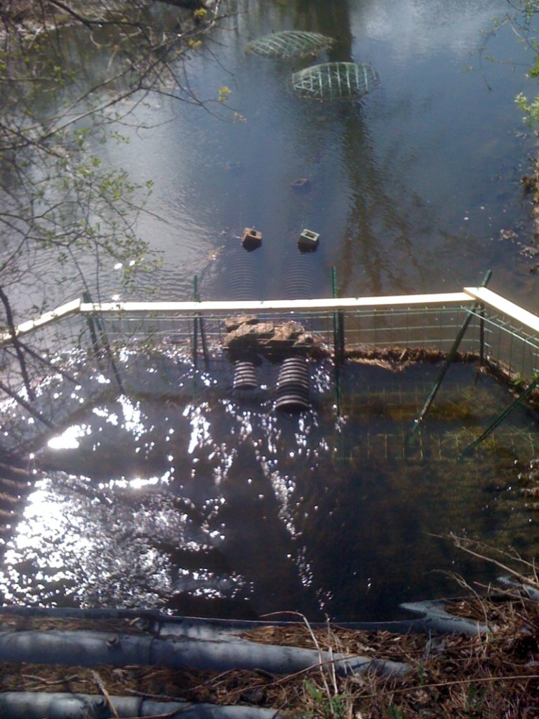 Custom Beaver Pipe and Fence Device, aka Beaver Deceiver, Beaver
